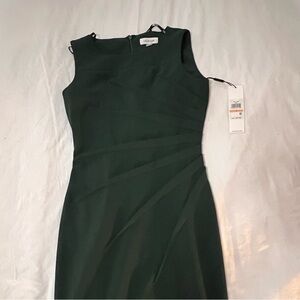 Green Calvin Klein Sheath Dress